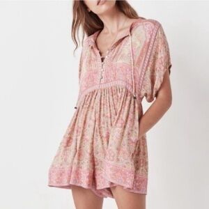 Spell & The Gypsy Collective
Poinciana Floral Print Crew Neck Romper Medium NWT